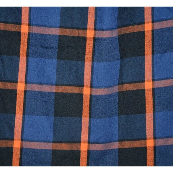 U.S. Polo Assn. Boys Blue Plaid Button Front Long Sleeve Shirt Size XXL (18) - Picture 5 of 8